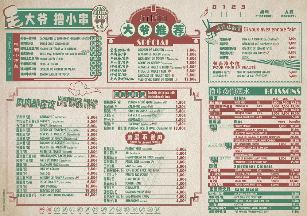 TonTonMao毛大爷撸小串 - Menu Image 4